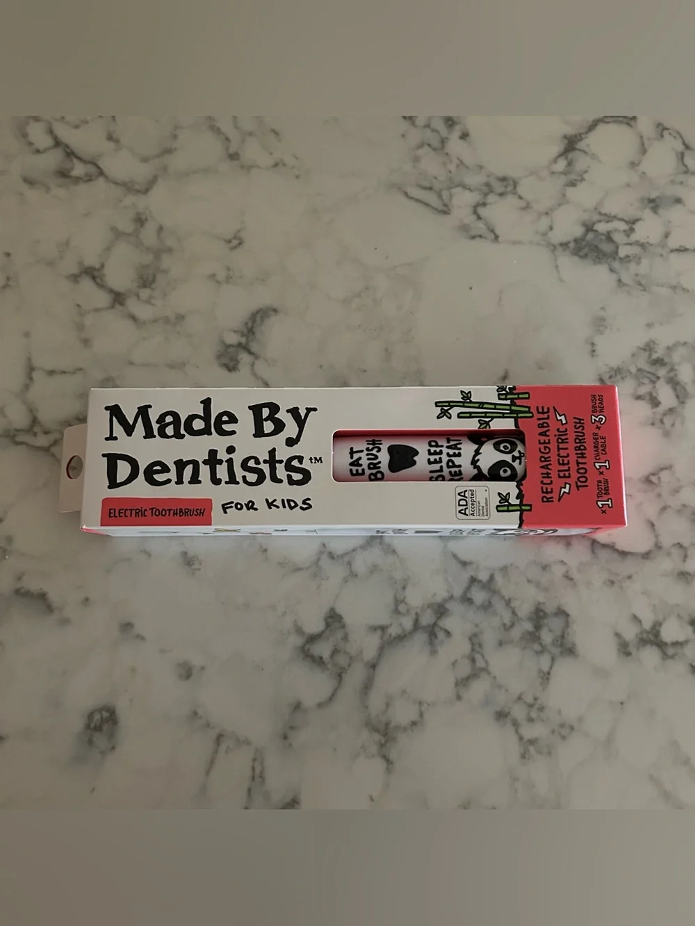 ‼️Made by Dentists Kids' Panda Rechargeable Electric Toothbrush with Timer‼️